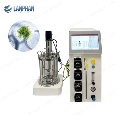5l Phân tích tế bào động vật Bioreactor kính tự phân tách Bioreactor vi khuẩn Fermenter
