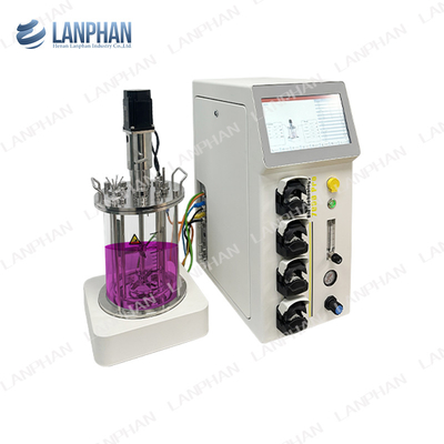 0.25L-15L Glass Bioreactor Plant Bioreactor Laboratory Bioreactor Equipment For Cell Culture Thiết bị Bioreactor để nuôi tế bào