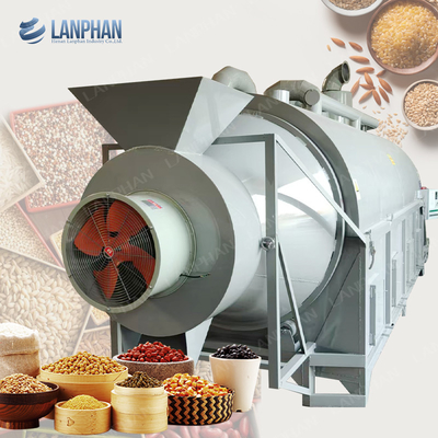 Máy sấy cuộn Công nghiệp nông nghiệp cánh đồng, vỏ trái cây, cây trồng Máy sấy trống
