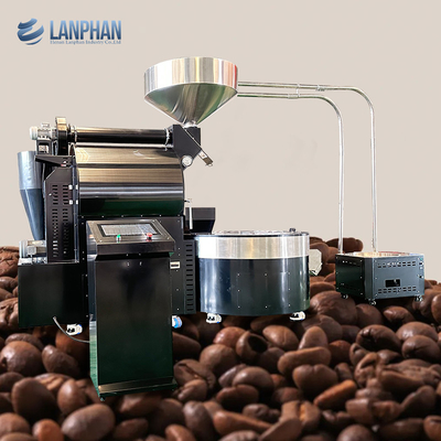 Máy rang cà phê espresso tự động công nghiệp 60kg Máy rang hạt cà phê