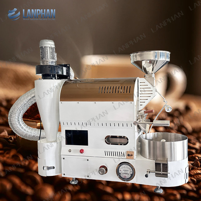 Máy nướng cà phê nhà Máy nướng ca cao lô nhỏ Với khay làm mát