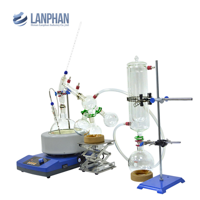 Đầu làm lạnh Hệ thống chưng cất đường ngắn 2L Hệ thống sưởi ấm 650W